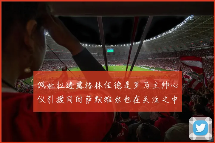 佩杜拉透露格林伍德是罗马主帅心仪引援同时萨默维尔也在关注之中